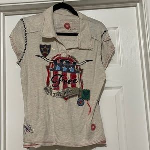 Let freedom reign tee